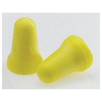 3M 312-1208 Single Use E-A-R E-Z-Fit Bell Shaped PVC and Foam Uncorded Earplugs